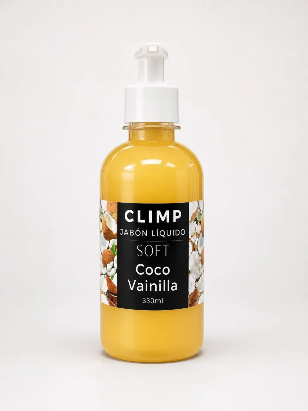 JABÓN TOCADOR P/ JACUZZI COCO VAINILLA, 330ML CLIMP