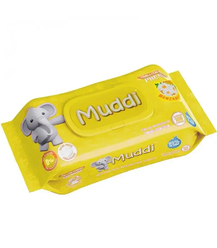 TOALLITAS HUMEDA MUDDI MANZANILLA