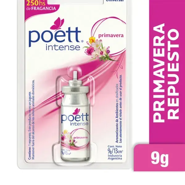 DESODORANTE  MINI POETT INTENSE REP. PRIMAVERA 1 UNID.