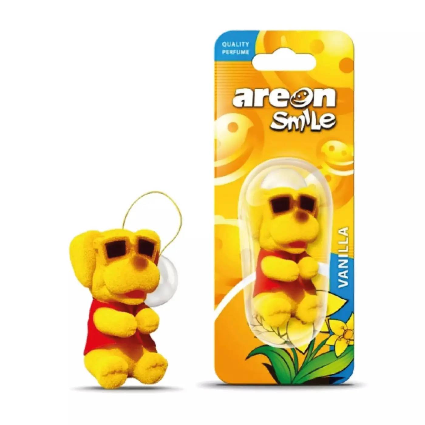 PERFUME AUTOMOTIVO AREON SMILE VAINILLA