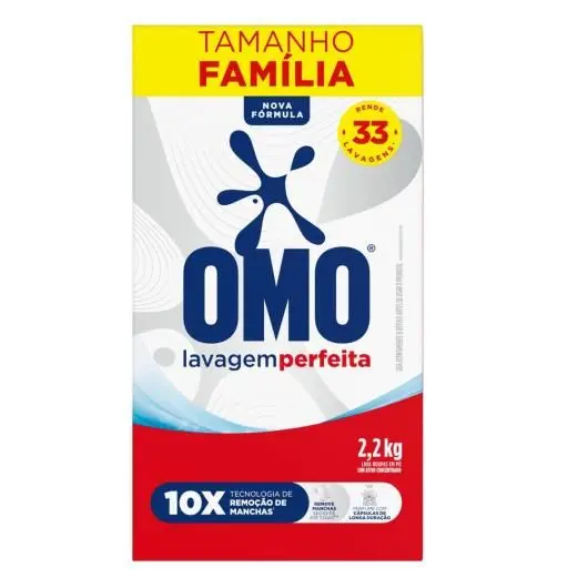 JABÓN EN POLVO OMO 2,2KG