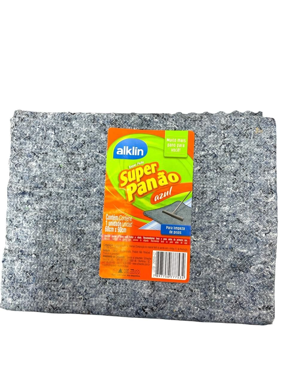 TRAPO DE PISO SUPER TRAPO 60X90 AZUL ALKLIN