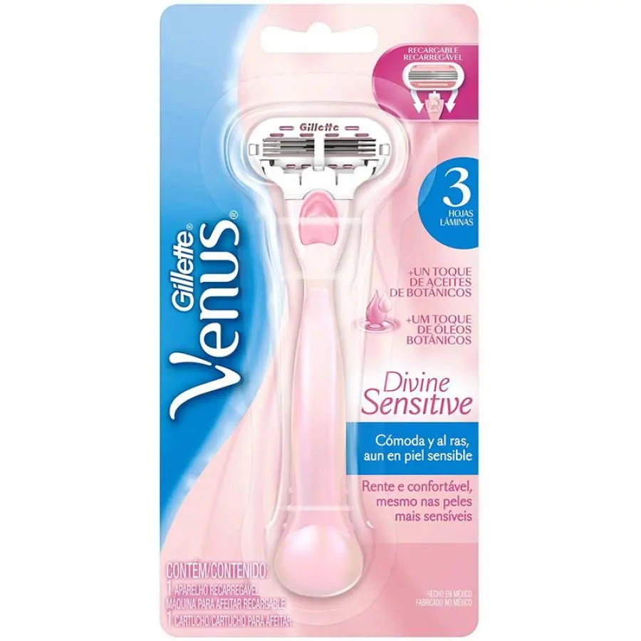 MAQ. DE AFEITAR VENUS DIVINE SENSITIVE