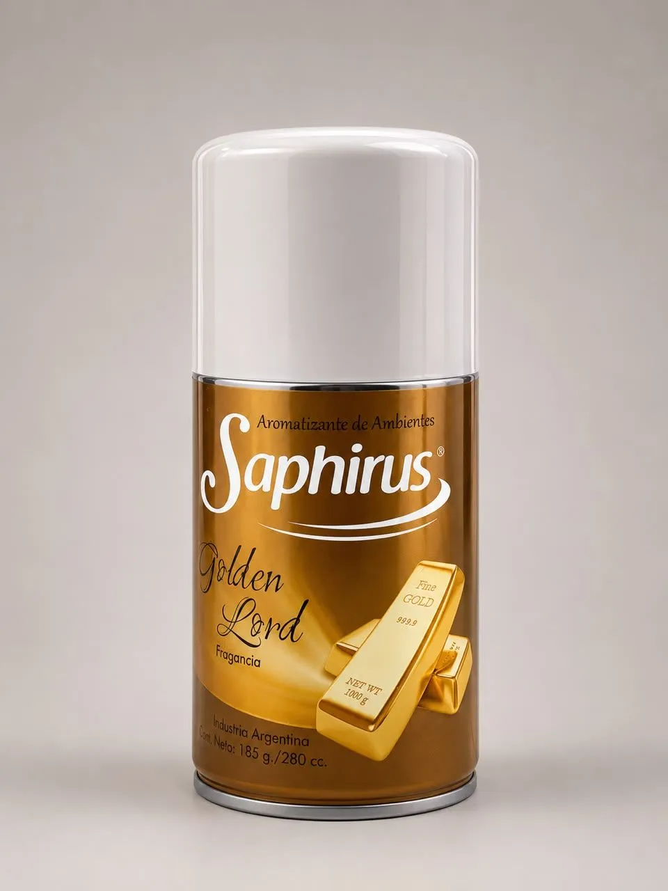DESODORANTE AMBIENTAL SAPHIRUS AEROSOL GOLDEN LORD 280CC