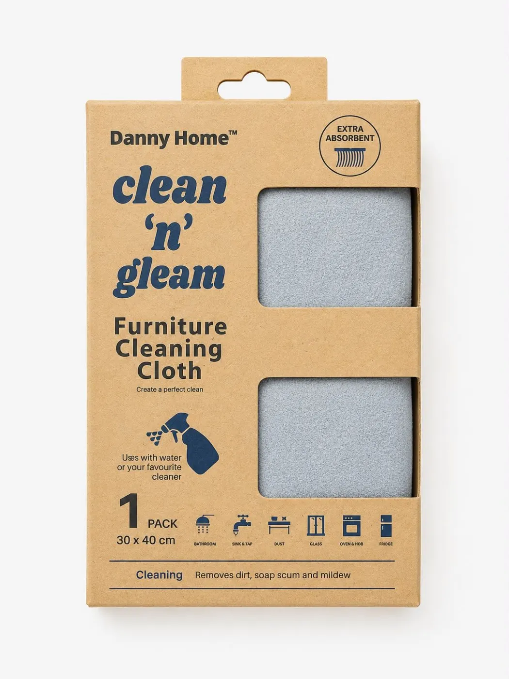 TRAPO  MICROFIBRAS ANTIRRAYAS PARA PANTALLAS DANNY HOME
