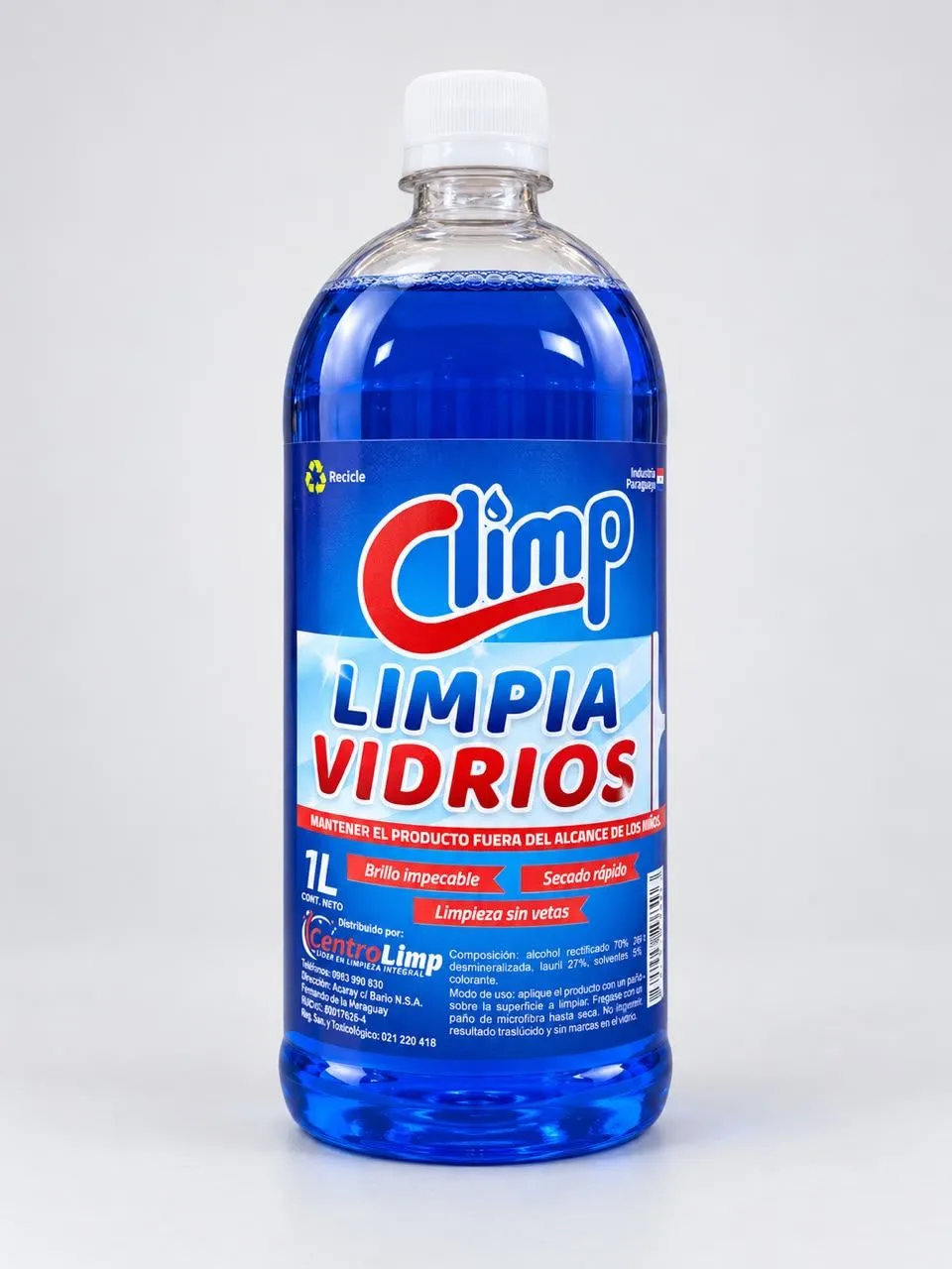 Kit Limpia Vidrio P/ 10L CLIMP