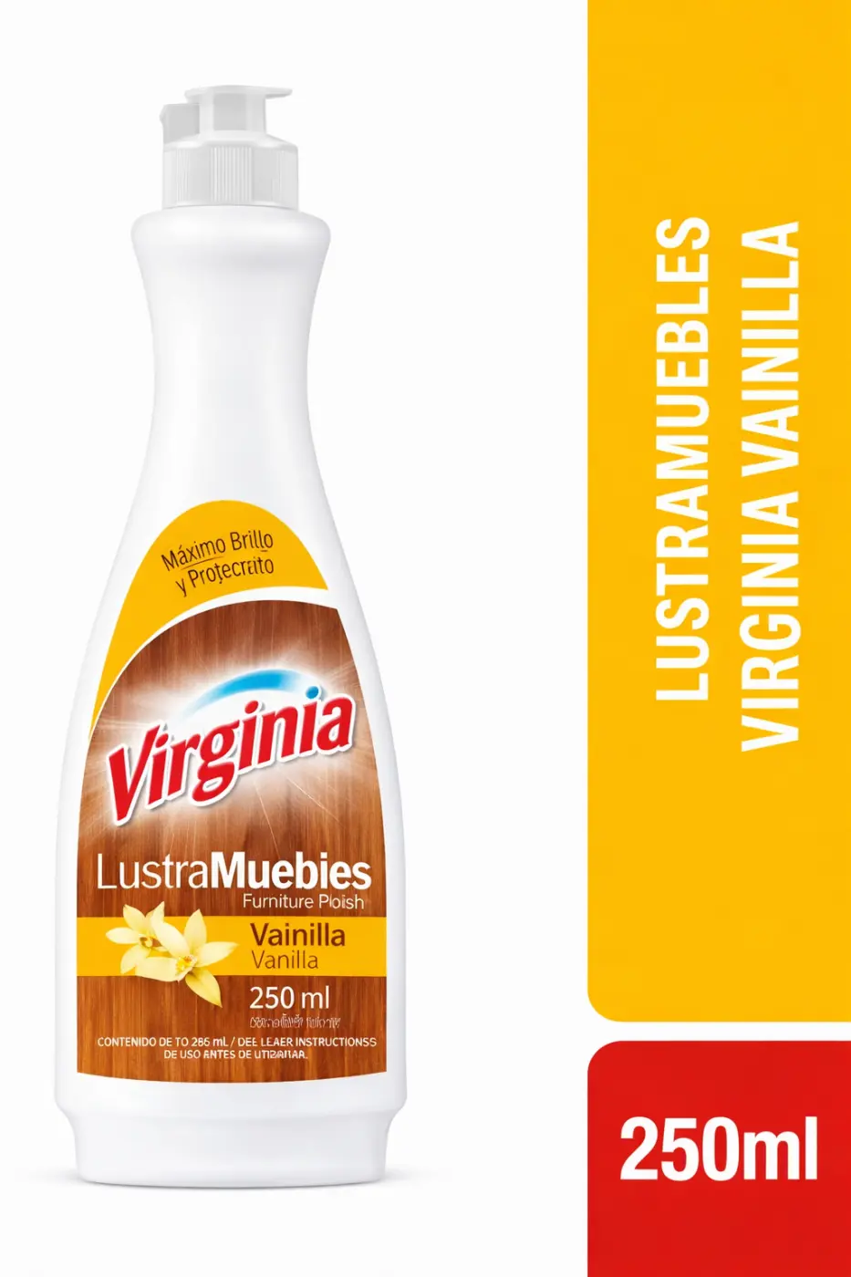 LUSTRA MUEBLES VIRGINIA 250ML (VAINILLA)