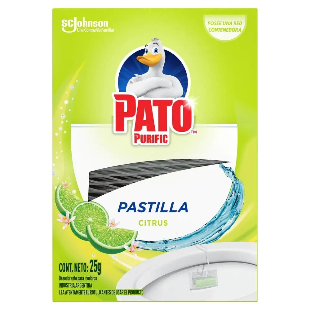 PATO PASTILLA CITRUS 25G