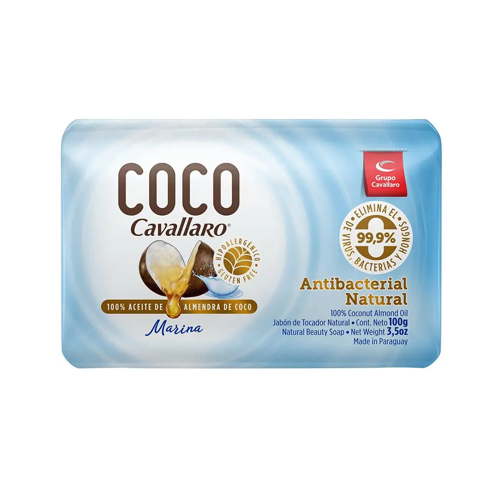 JABON DE TOCADOR COCO CAVALLARO MARINA - PASTILLA 100G