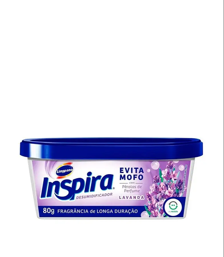 DESHUMIDIFICADOR CON PERLAS LAVANDA, LIMPANNO 80GR