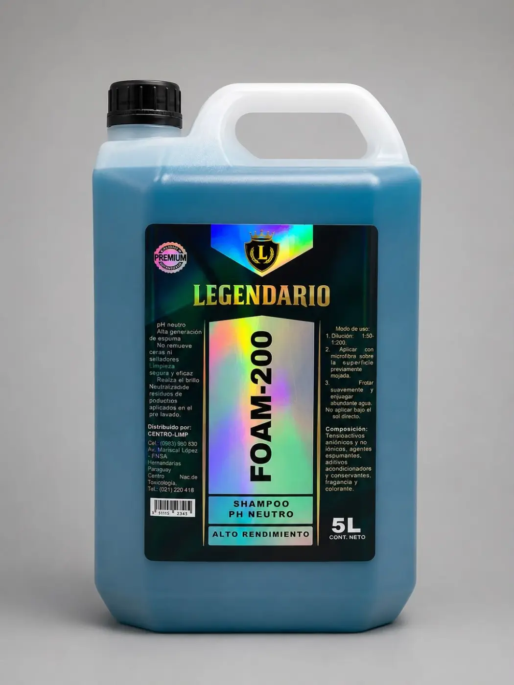 FOAM-200 LEGENDARIO 5LT.