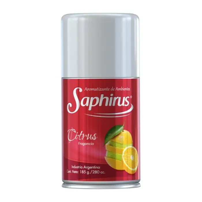 DESODORANTE AMBIENTAL SAPHIRUS AEROSOL CITRUS 280CC