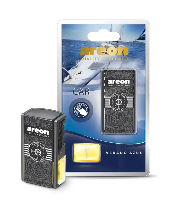 PERFUME AUTOMOTIVO AREON, SPORT LUX BLISTER - VERANO AZUL