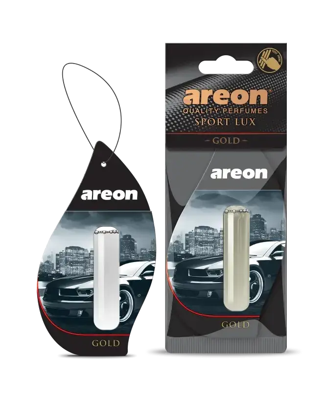 PERFUME AUTOMOTIVO AREON GOLD, LIQUID 5ML SPORT LUX