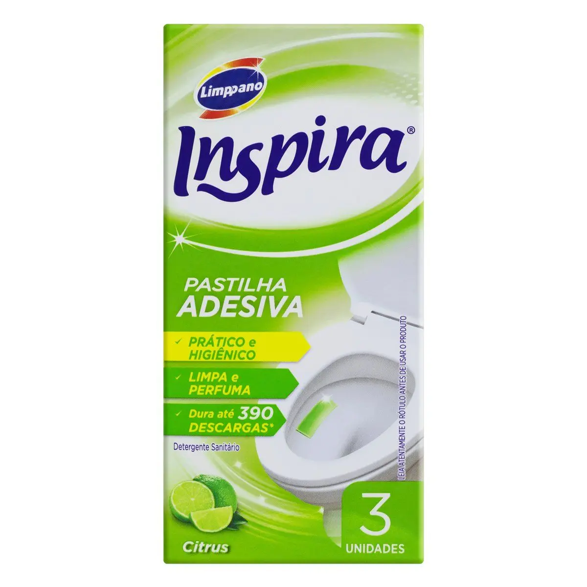 ADHESIVO INSPIRA SANITARIO CITRUS  3UND.