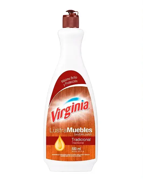 LUSTRA MUEBLES VIRGINIA EN CREMA DE 500CC TRADICIONAL
