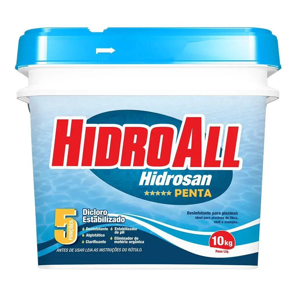 CLORO HIDROSAN PENTA 10 KG. HIDROALL