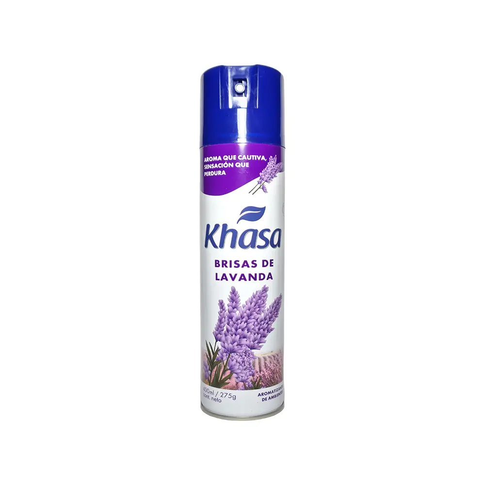 DESODORANTE AMBIENTAL AEROSOL KHASA  BRISAS DE LAVANDA
