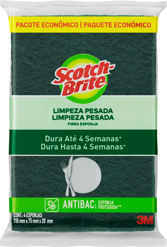 ESPONJA SCOTCH, LIMPIEZA MULTIUSO