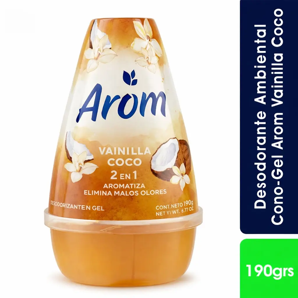 AROMATIZANTE AROM EN GEL ( VAINILLA COCO)