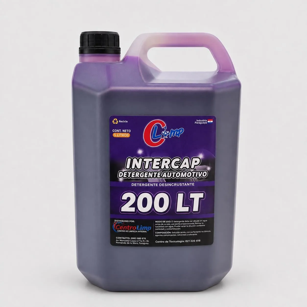 INTERCAP CLIMP, 5LT P/ 200LT.