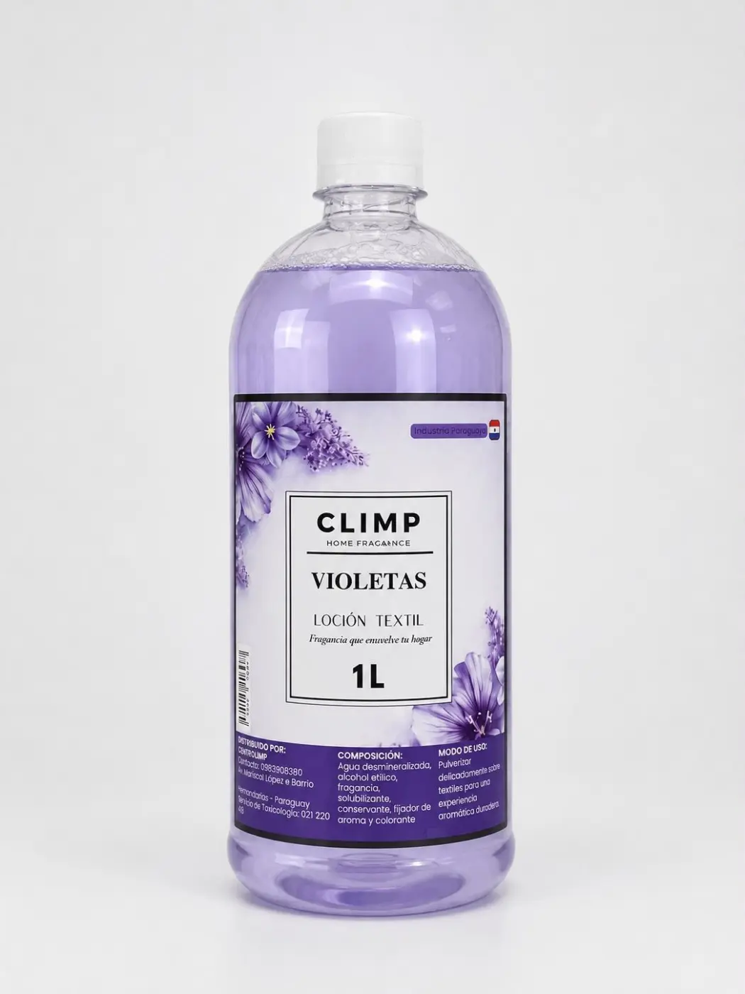 LOCIÓN PARA TELAS CLIMP - LILAC, 1LT