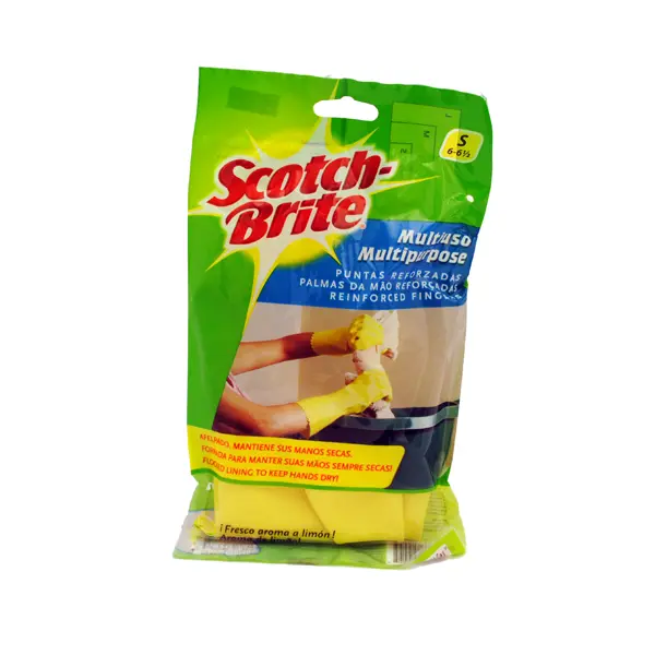 GUANTES AMARILLO MULTIUSO SCOTCH BRITE. P
