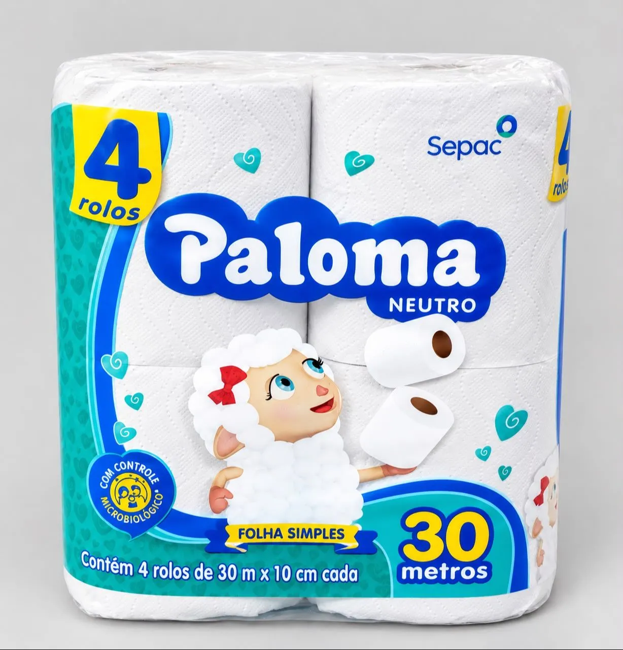 PAPEL HIGIÉNICO PALOMA 4RLL