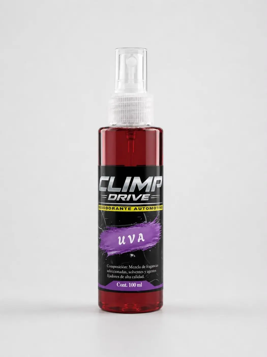 PERFUME AUTOMOTIVO CLIMP UVA, 100ML.