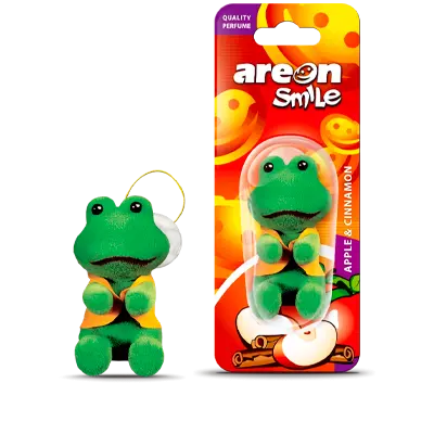 PERFUME AUTOMOTIVO AREON SMILE  APPLE & CINNAMON