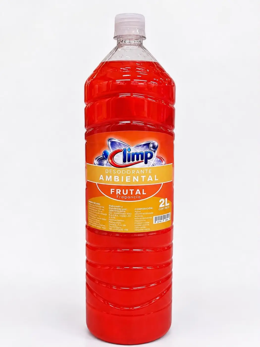 DESODORANTE PARA PISO CLIMP, FRUTAL 2LT.