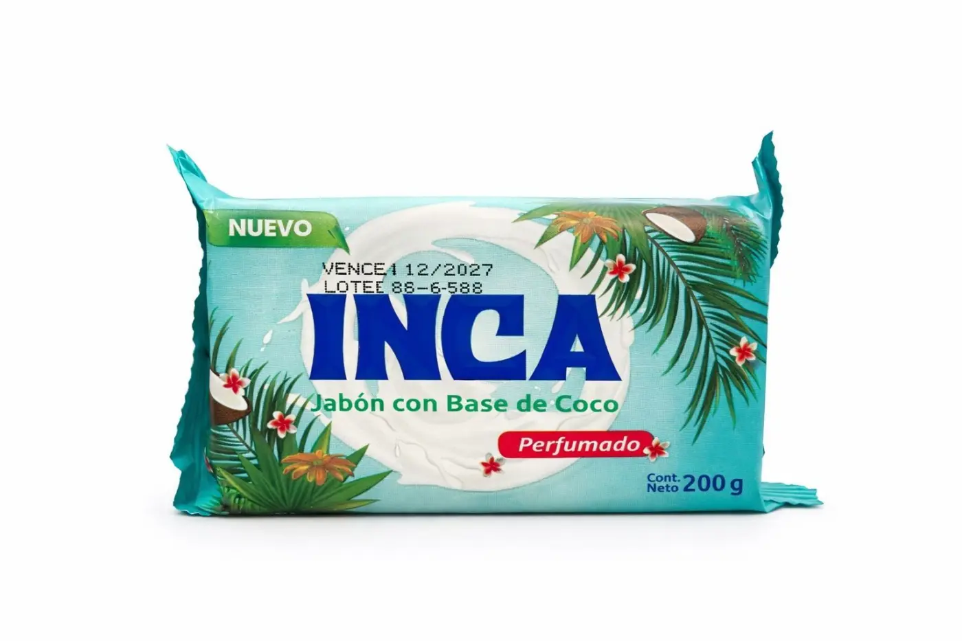 JABÓN INCA DE COCO, 200GR