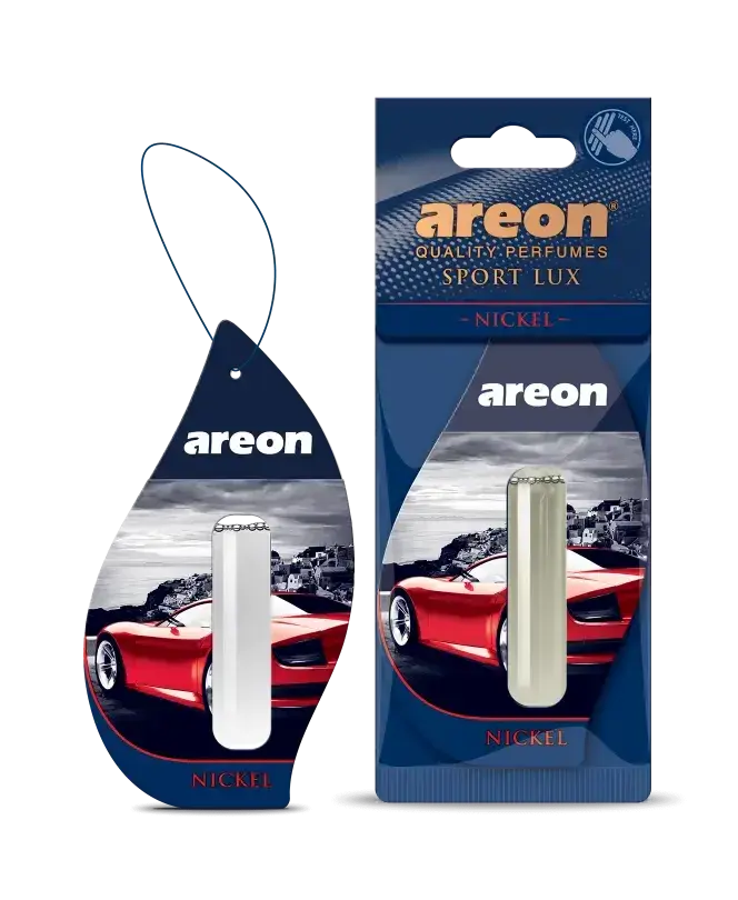 PERFUME AUTOMOTIVO AREON NICKEL, LIQUID 5ML SPORT LUX
