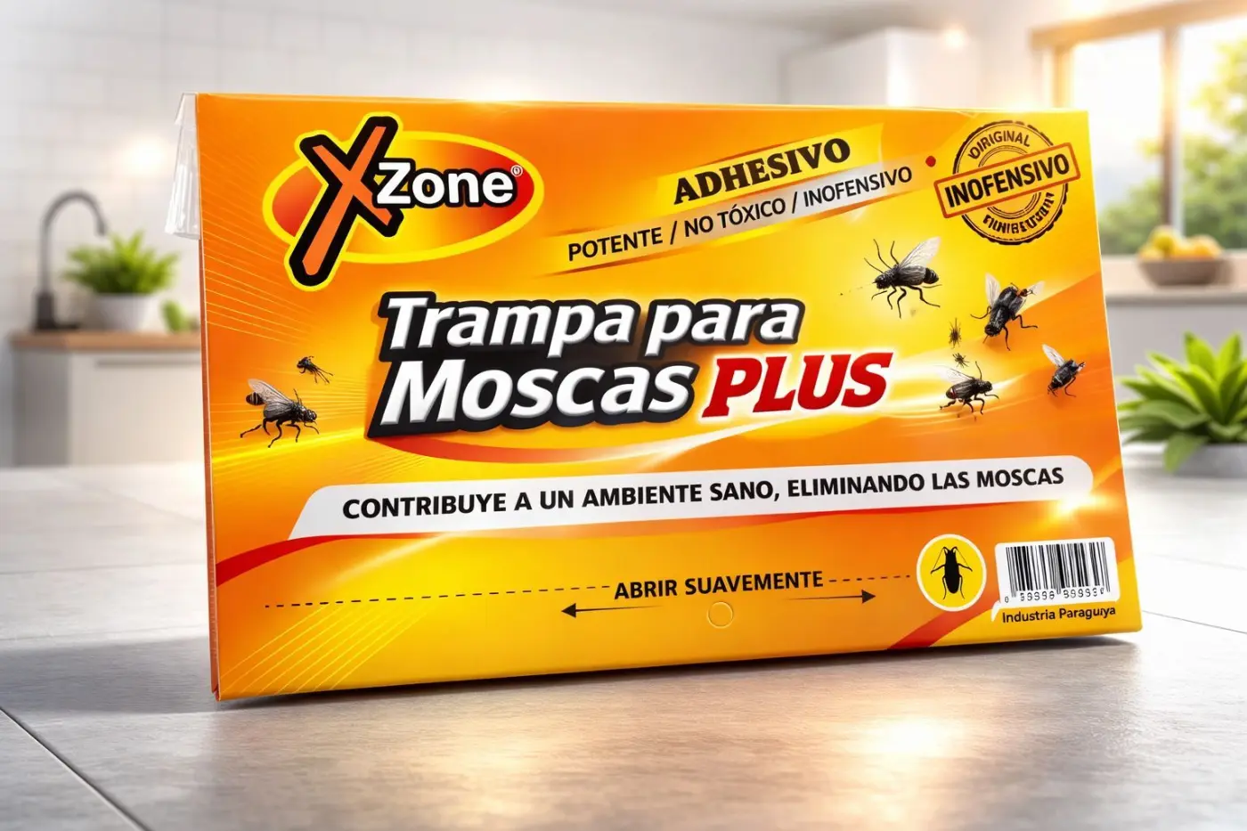 TRAMPA ADHESIVA P/ MOSCAS PUS XZONE