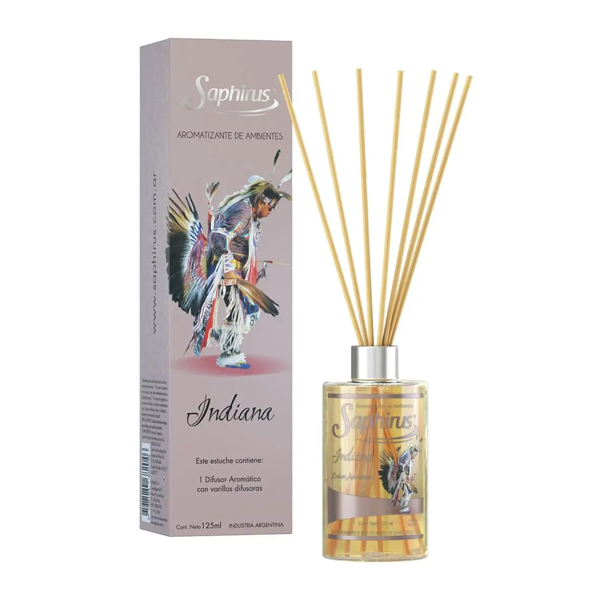 SAPHIRUS DIFUSOR CON PALILLOS INDIANA