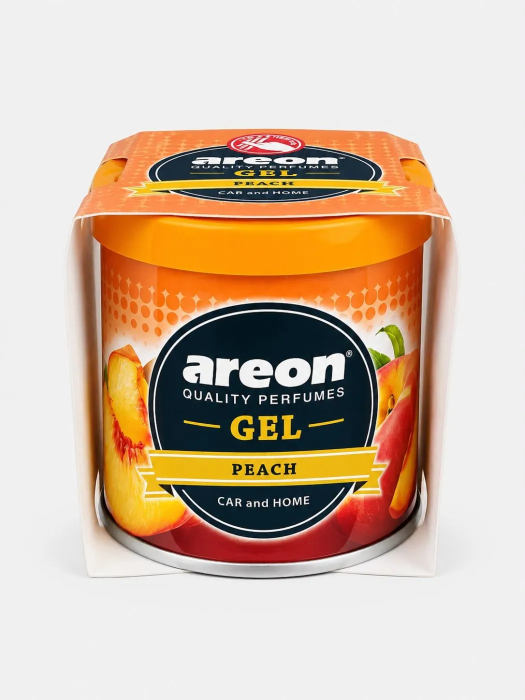 PERFUME AUTOMOTIVO AREON GEL, PEACH