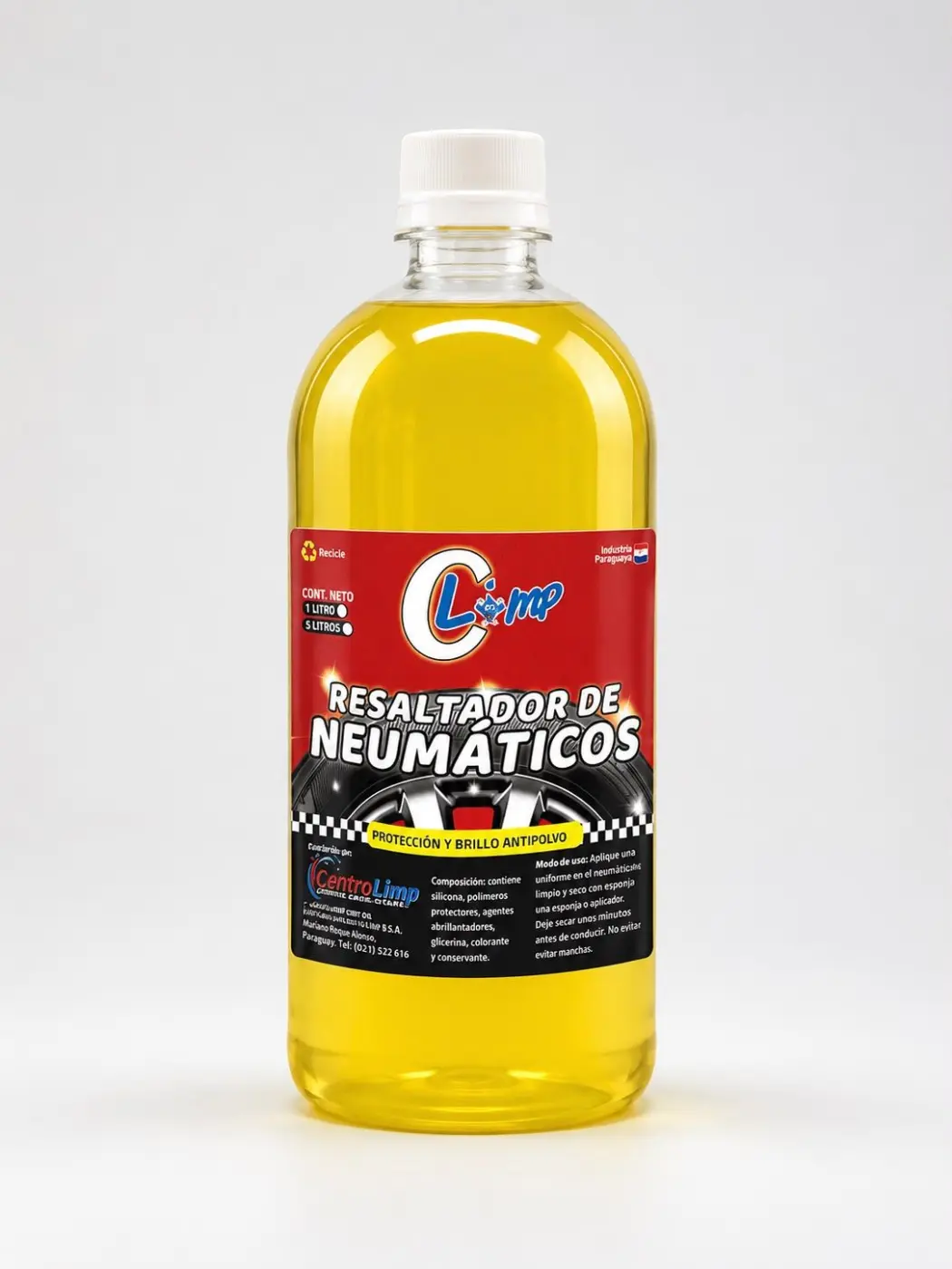 RESALTADOR DE NEUMATICOS NEUTRO, CLIMP - 1LT
