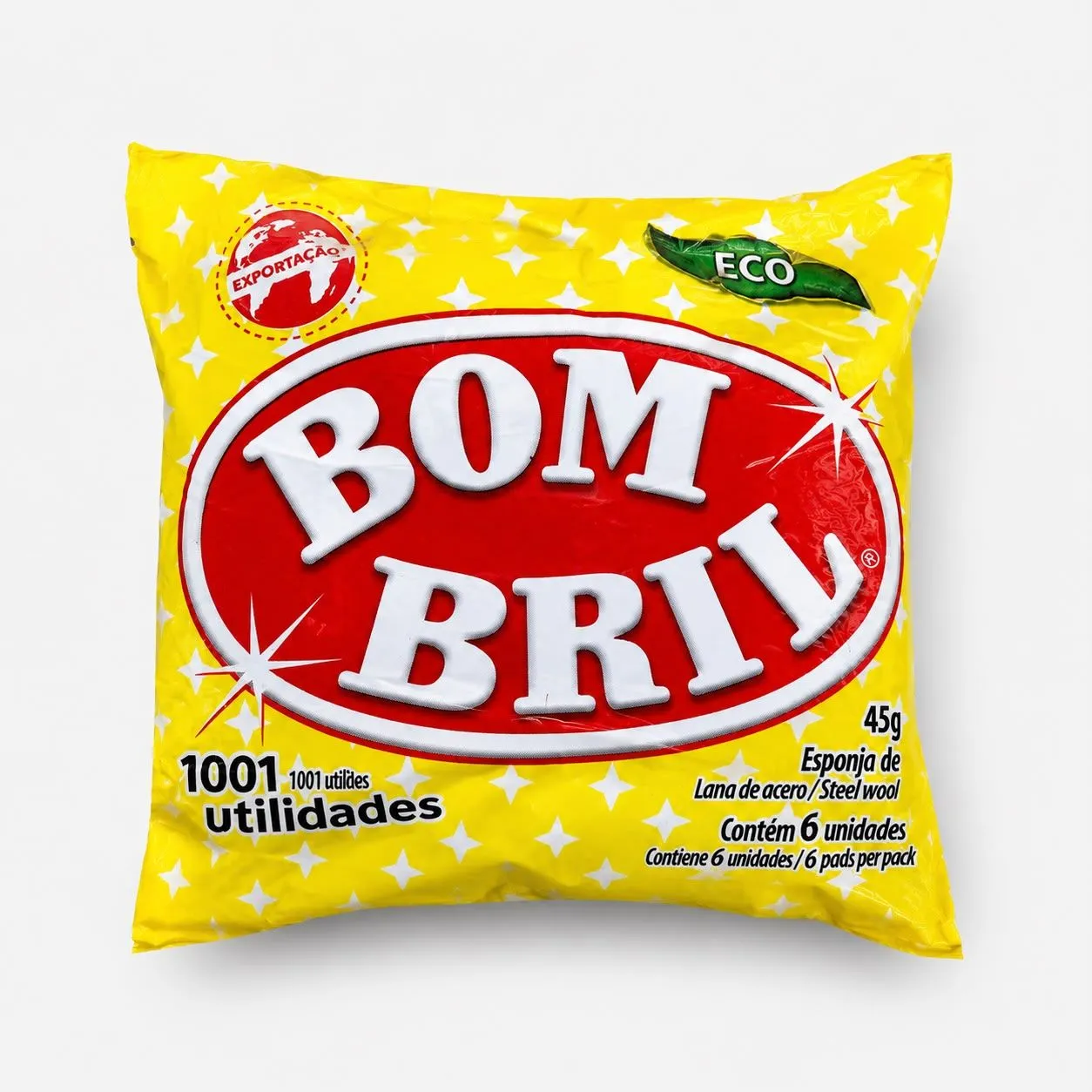 BOM BRIL LANA DE ACERO  45GR.
