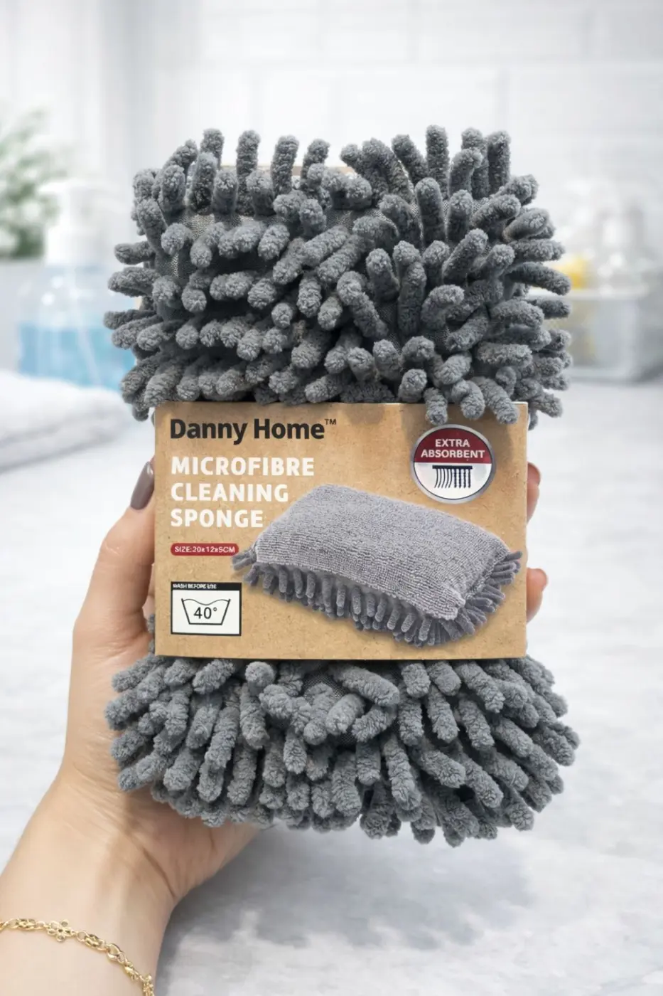 ESPONJA DE MICROFIBRA DANNY HOME