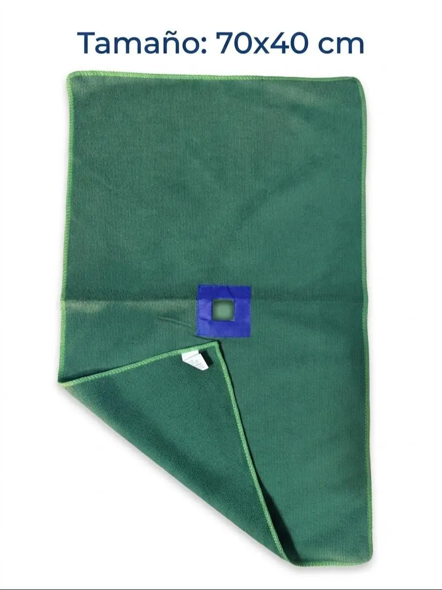 TRAPO PARA PISO MICROFIBRAS CON AGUJERO 70X40CM