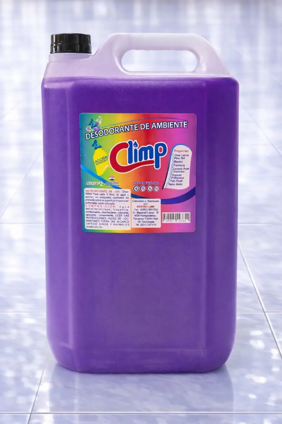 DESODORANTE PARA PISO CLIMP, ARPEGUE 5LT