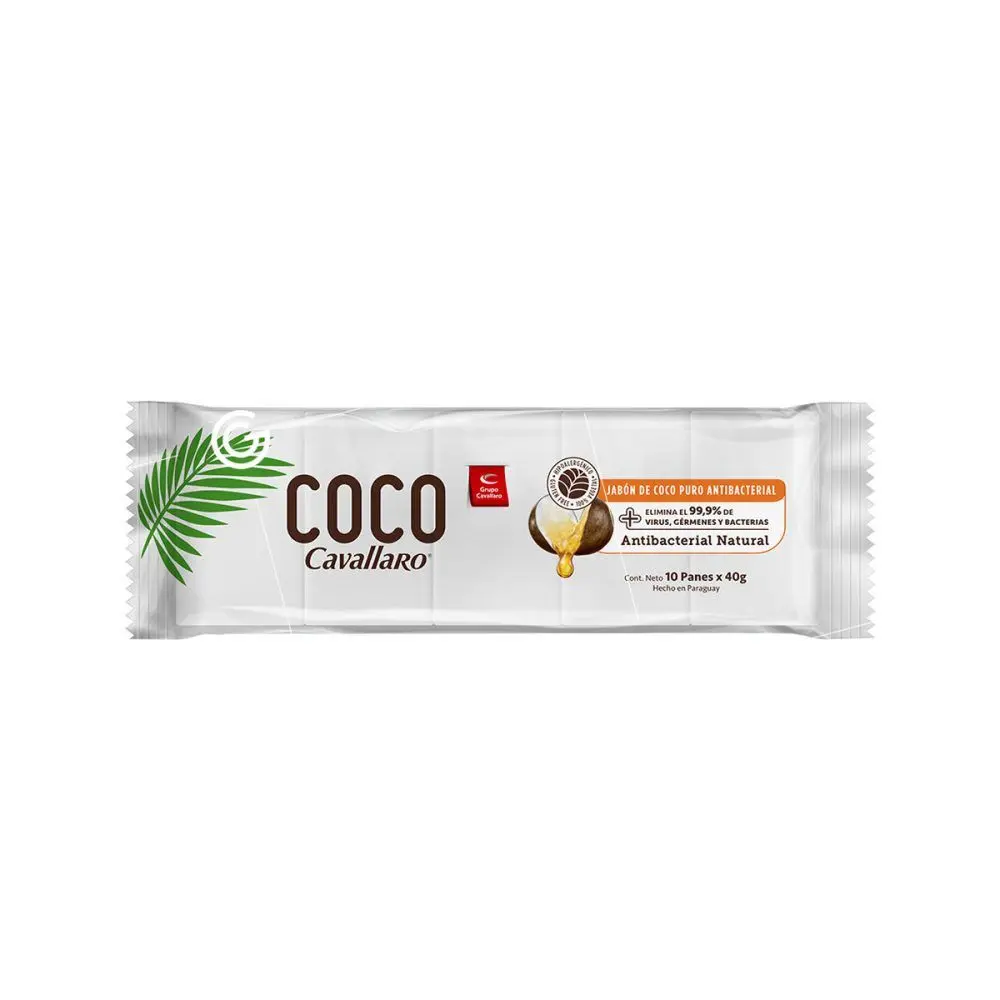 COCO PURO CAVALLARO PACK 10UN