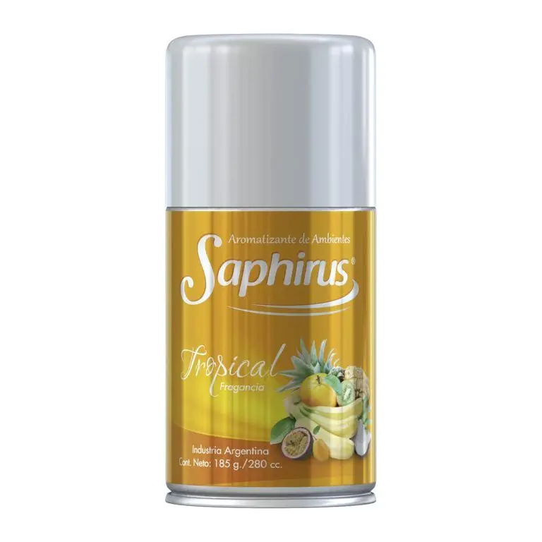 DESODORANTE AMBIENTAL SAPHIRUS AEROSOL TROPICAL 280CC