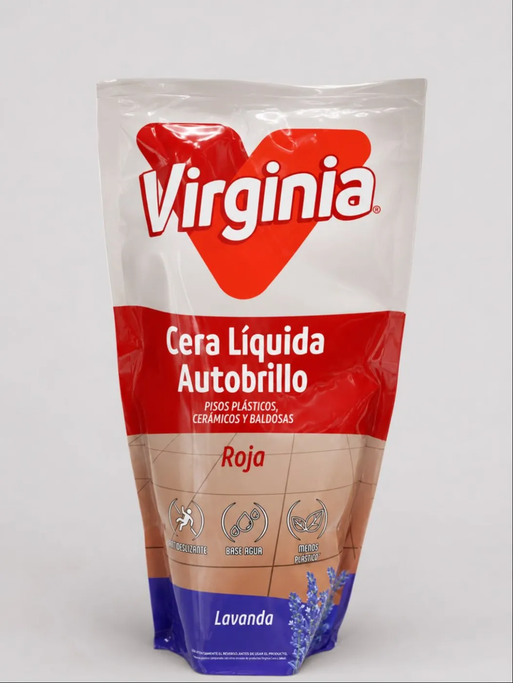 CERA LIQUIDA ROJA 400ML, VIRGINIA