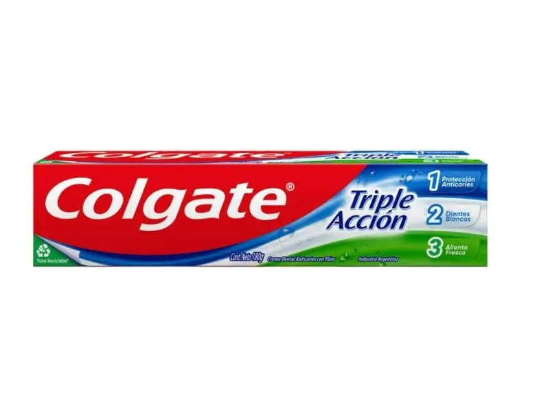 COLGATE TRIPLE ACCIÓN 180GR PASTA DENTAL