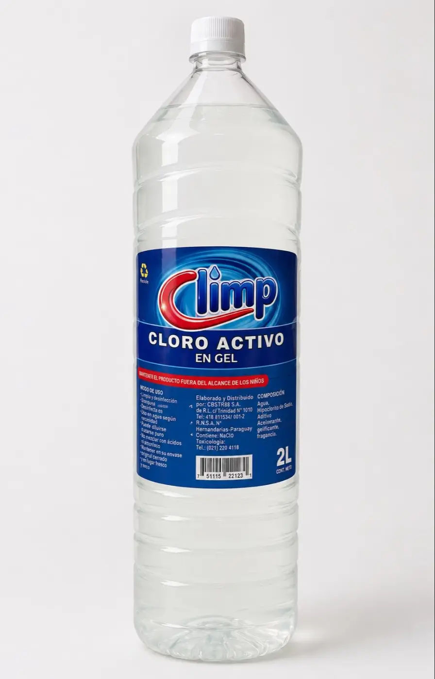 LAVANDINA EN GEL 2LT, CLIMP
