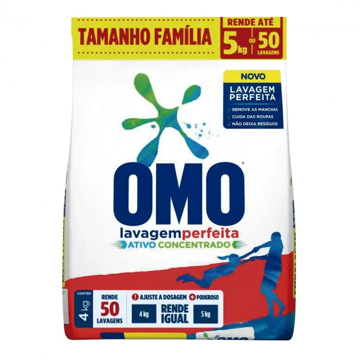 JABÓN EN POLVO OMO  4KG