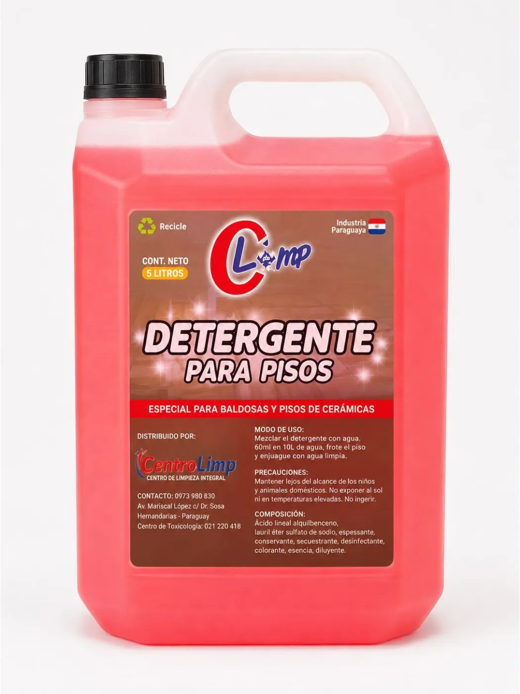 DETERGENTE PARA PISO CLIMP - 5LT
